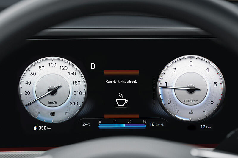 Hyundai Creta speedometer