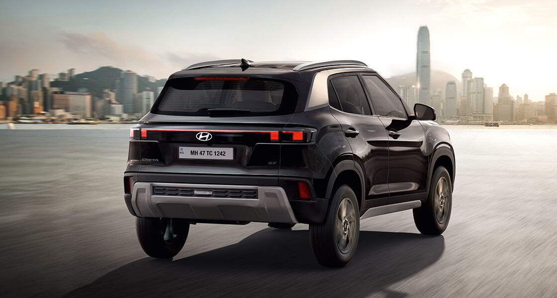 Hyundai Creta Rear view