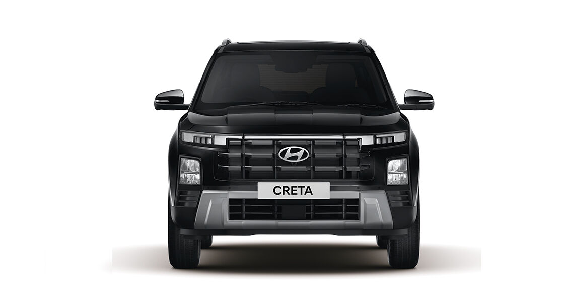 new creta front view