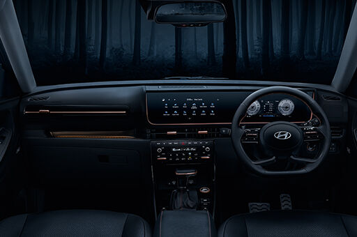 Hyundai Creta Knight dashboard